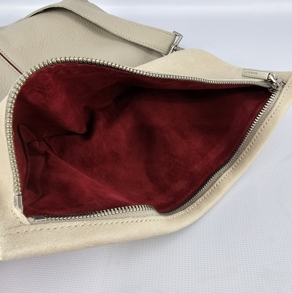 Hammitt VIP Medium Leather Purse Pewter/Brushed Silver - Picture 10 of 14